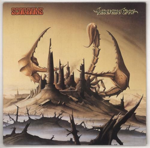 Scorpions Lonesome Crow - Clear Vinyl UK vinyl LP album (LP